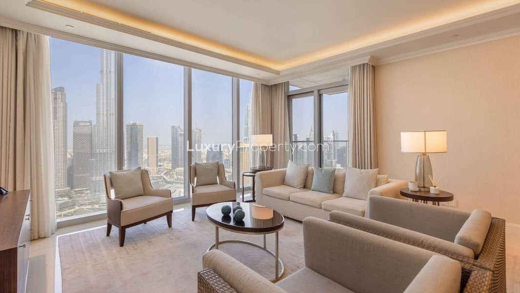 位于迪拜市中心，谦恭公寓喷泉景观综合体，谦恭喷泉景观1号大厦 3 卧室的公寓 600000 AED - 6415971