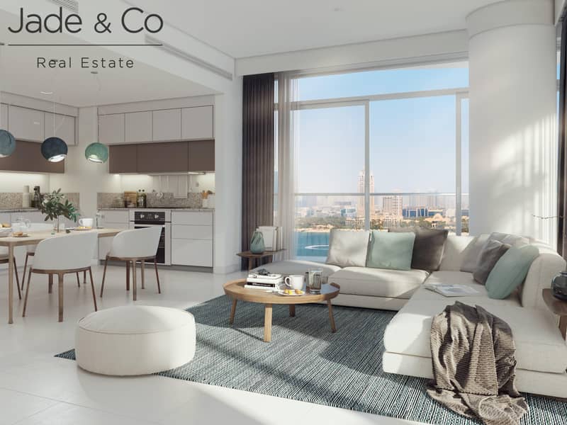位于迪拜港，艾玛尔海滨社区，滨海景观公寓，滨海景观1号大厦 3 卧室的公寓 5500000 AED - 5953309