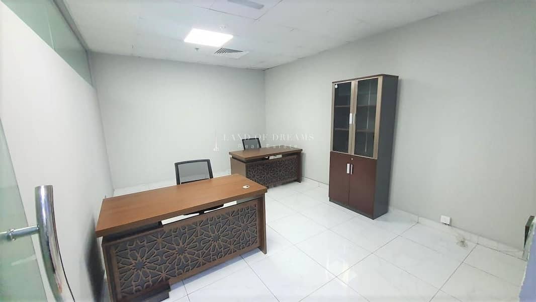Serviced Furnished Office near Metro! No Comm