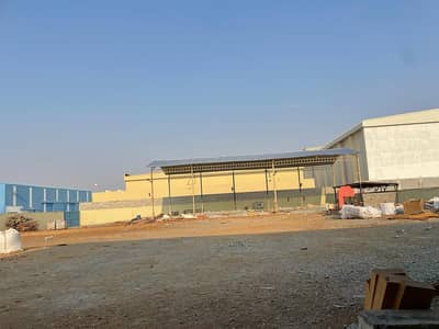 Warehouse for Sale in Emirates Modern Industrial Area, Umm Al Quwain - Hot Offer! Corner plot, Shed + Building for sale, 43,000sqft (3.5M)