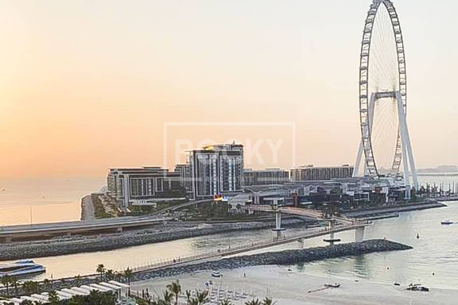 Ain and JBR View | Vacant Unit | Spacious