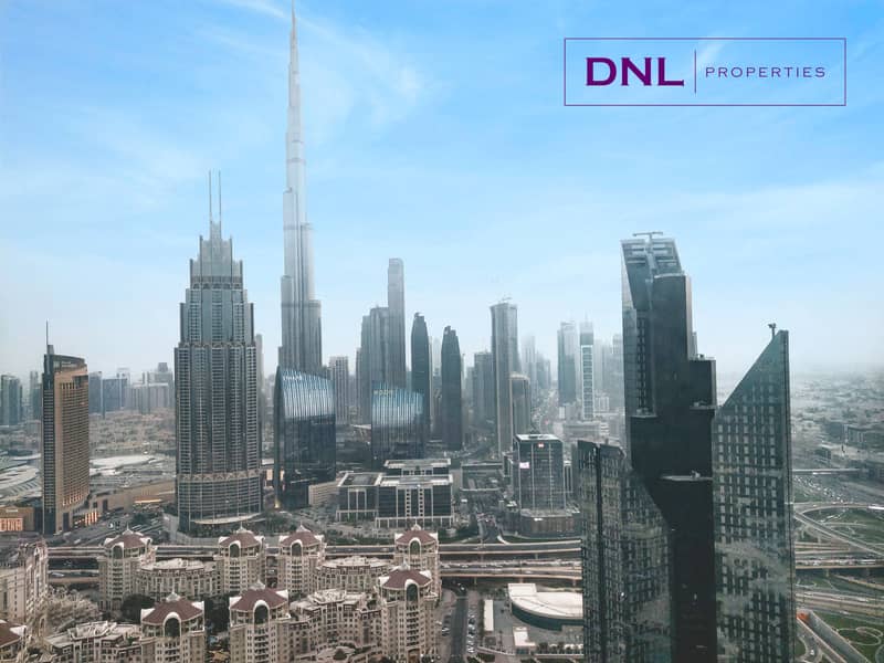 Panoramic Burj View | High Floor | DIFC