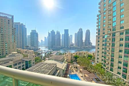 1 Bedroom Flat for Sale in Dubai Marina, Dubai - Vacant | Marina Views | 1 Bed + Study