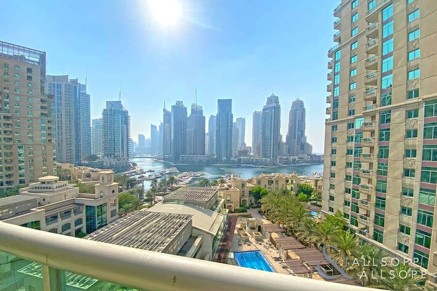 شقة في برج المرجان،أبراج مرسى دبي،دبي مارينا 1 غرفة 2400000 درهم - 6053365