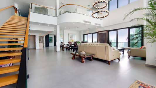 4 Bedroom Penthouse for Rent in Dubai Marina, Dubai - Sea View | High Floor | Duplex | Private Pool