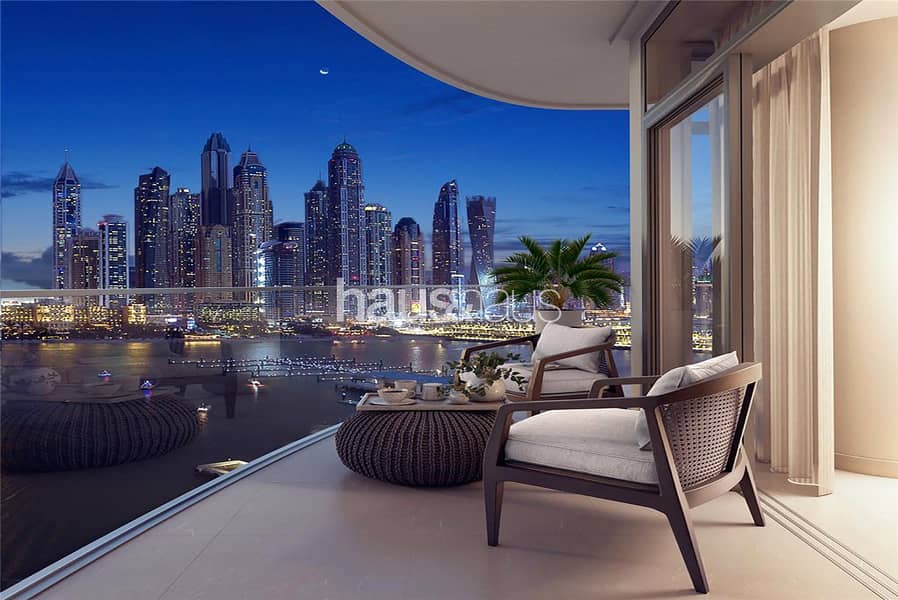 位于迪拜港，艾玛尔海滨社区，皇宫海滩公寓 3 卧室的顶楼公寓 30000000 AED - 6420756