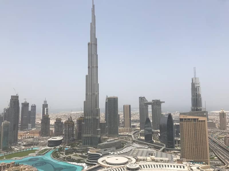 Full Fountain | Burj Khalifa View | High Floor