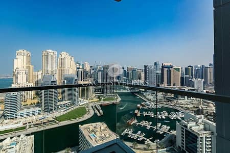 1 Bedroom Flat for Sale in Dubai Marina, Dubai - Full Marina Views | Type 1A | Mid Floor