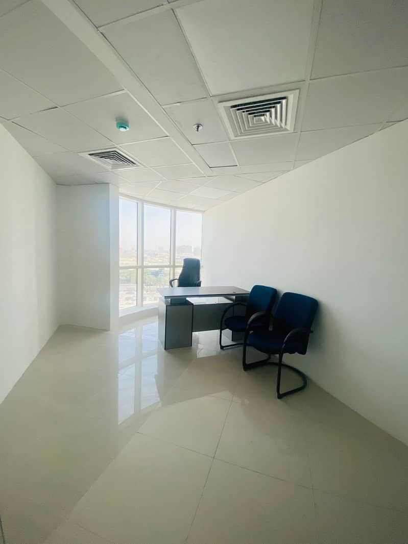 separated furnished office with Ejari No Commission