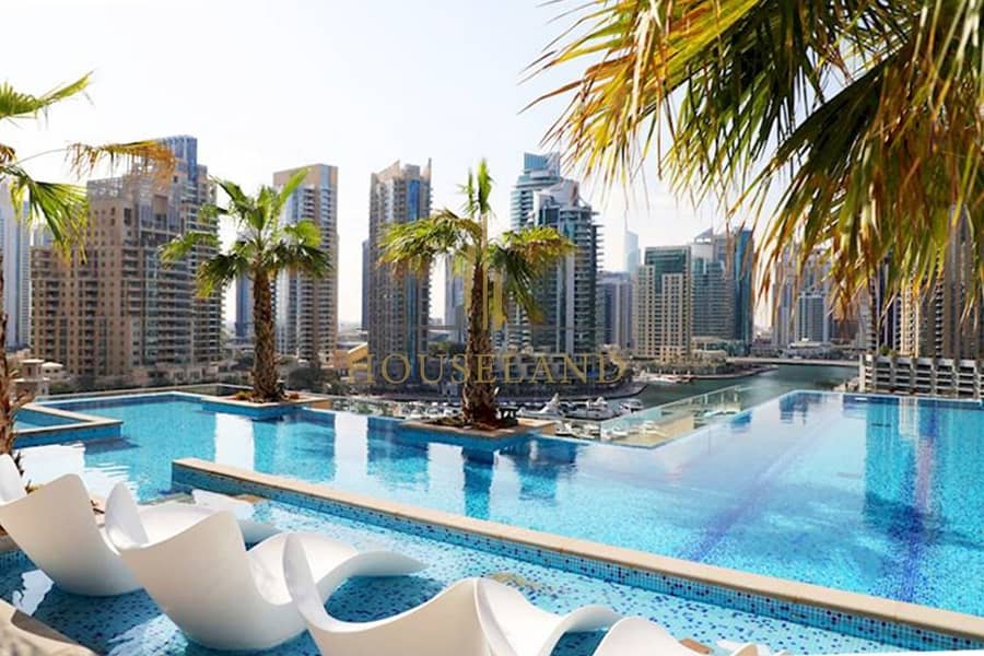 位于迪拜码头，滨海之门，滨海之门2号 2 卧室的公寓 260000 AED - 6304064