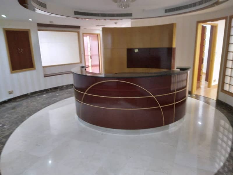 FULL FITTED OFFICE IN BENY YAS DEIRAH READY TO MOVE IN