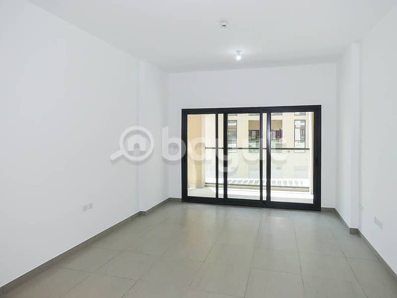Brand new 1BHK with parking, Balcony in Al Mamsha