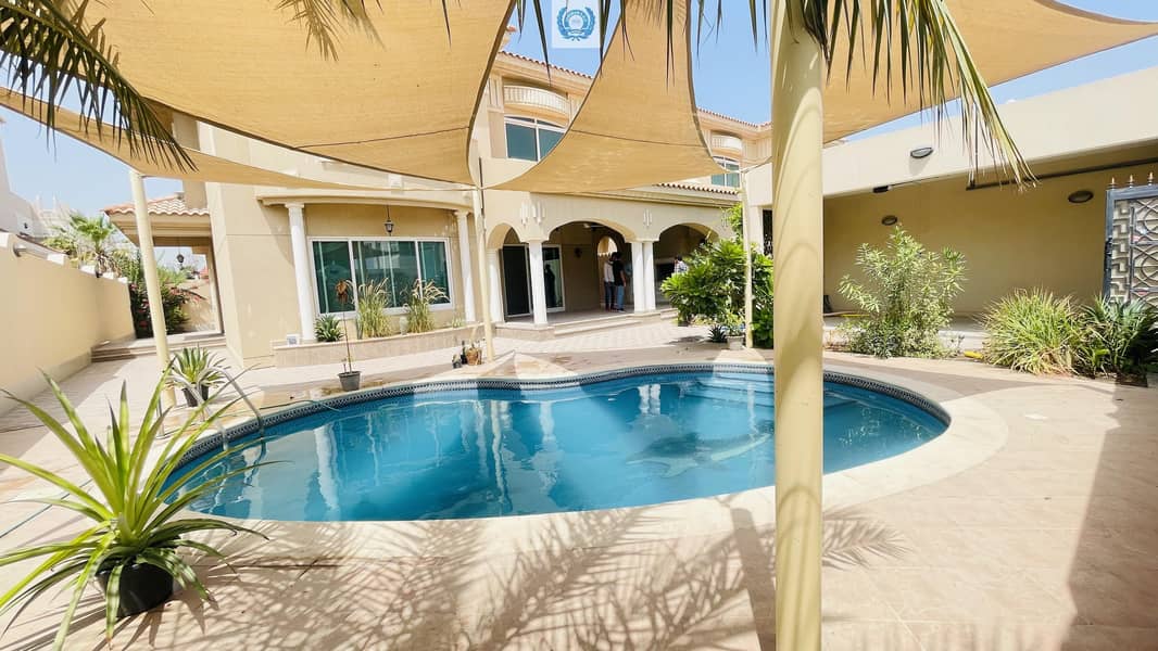 5BR With Private Pool in premium Location Sharqan