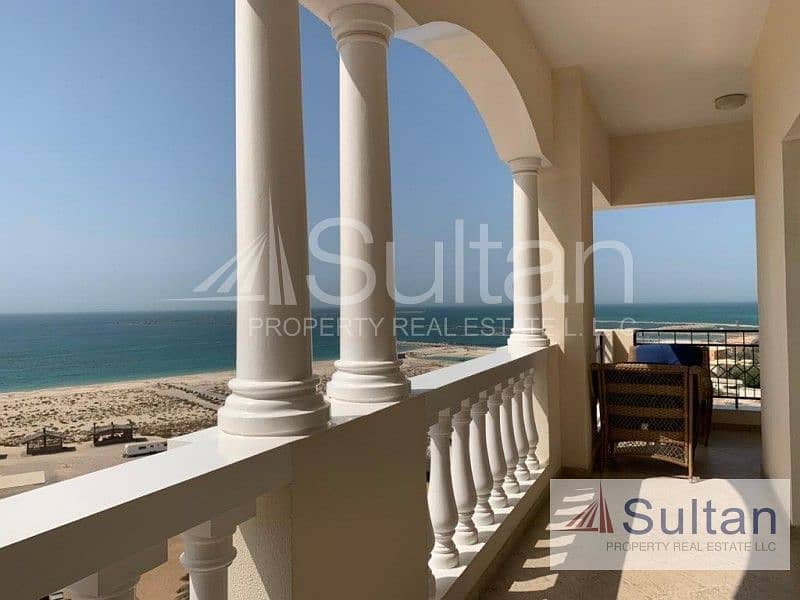 Well Maintained Sea View Furnished 2Bed High Floor