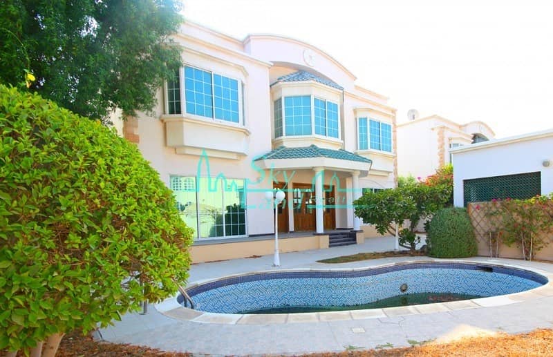 VERY SPACIOUS 5BR+M VILLA WITH PRIVATE GARDEN IN UMM SUQEIM 1