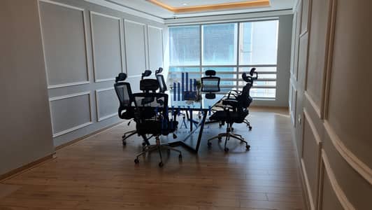 Office for Rent in Sheikh Zayed Road, Dubai - Newly renovated | Fully fitted Office | Built in pantry | Last office  unit  for rent in the building