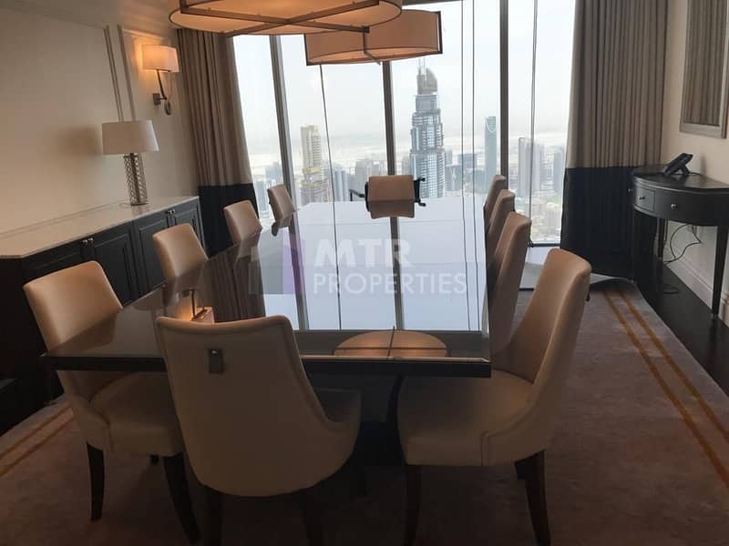 Luxurious 4 Bedroom Apartment in The Address BLVD Sky Views Downtown Dubai