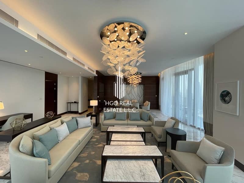 位于迪拜市中心，谦恭公寓天际景观综合大厦，谦恭天际景观1号大楼 4 卧室的顶楼公寓 1500000 AED - 6431808