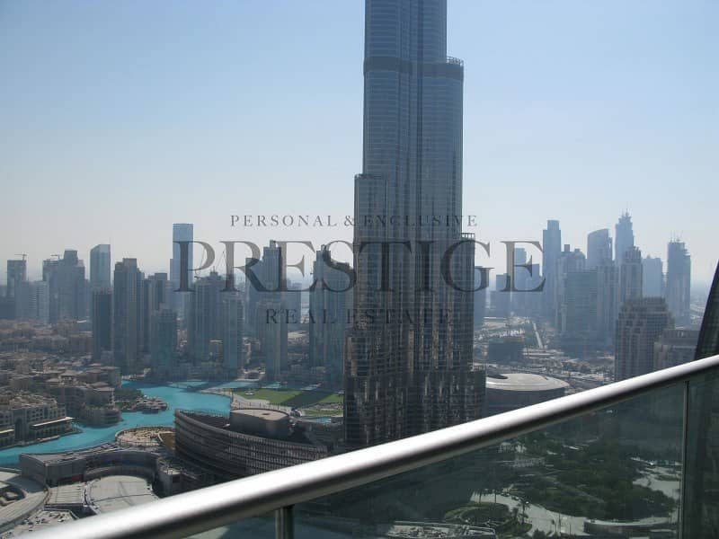 Fully Furnished & Serviced | Burj Khalifa & Fountain View