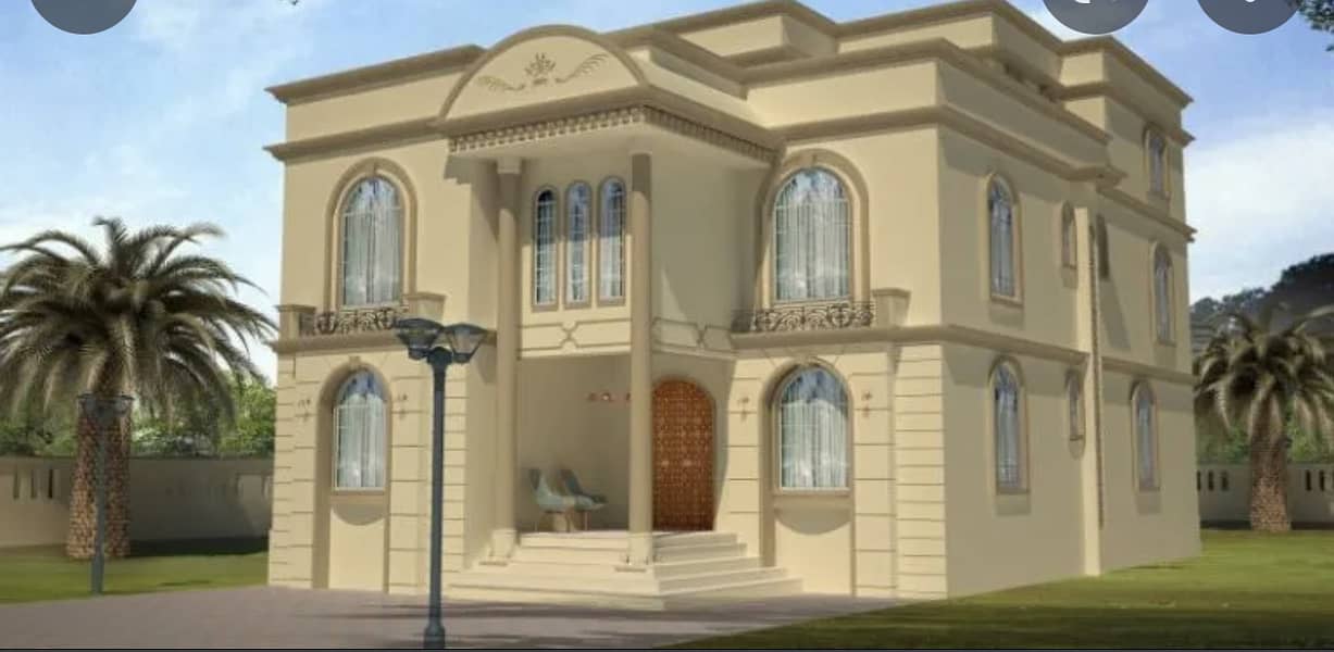 LUXURY VILLA FOR RENT IN WARQAA (7 bed+hall+living +service block)