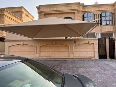 5 Bedroom Villa for Rent in Khalifa City, Abu Dhabi - Arabic style  5 bedroom villa +Full  kitchen  + Driver room +Wardrobes+ Garden Huge  backyard.