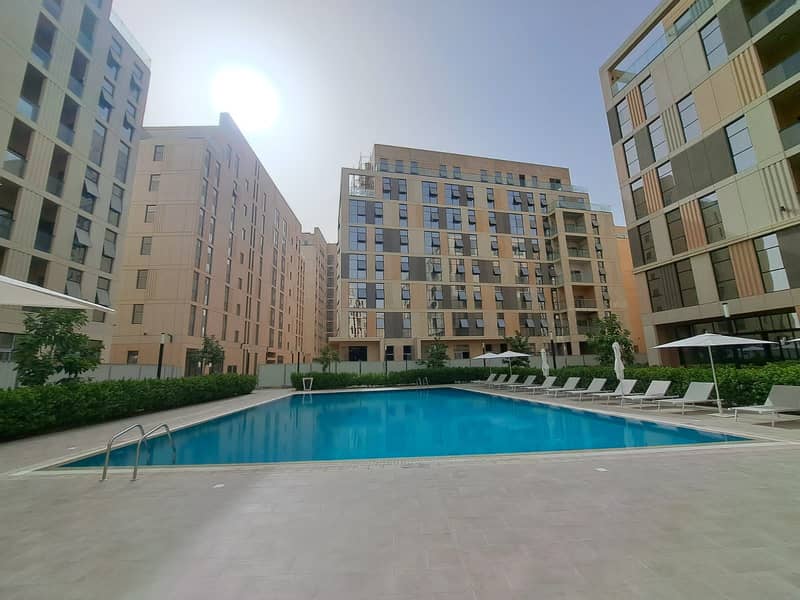 Brand New Studio + 1 parking  For Free +gay +pool near to Sharjah airport