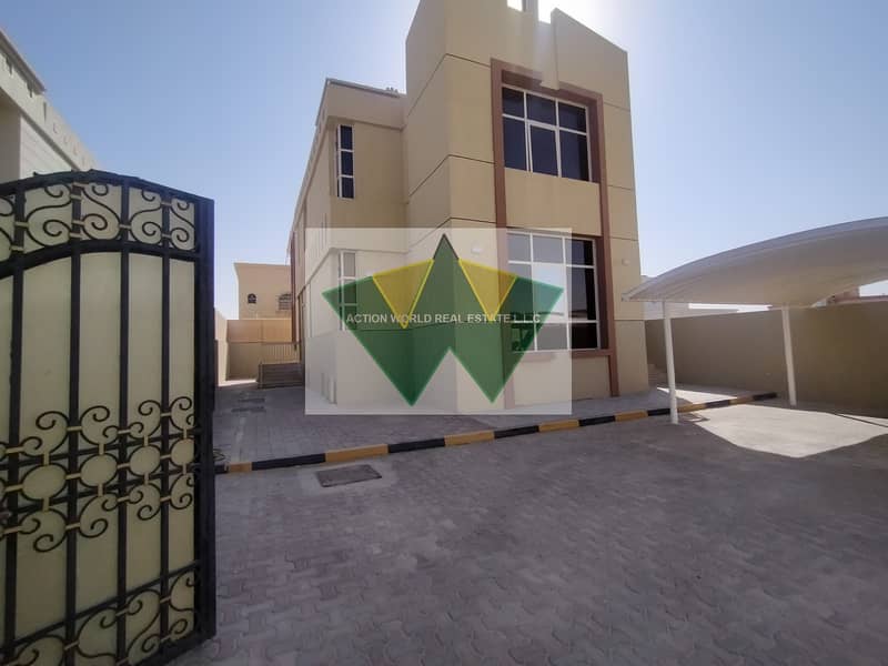 In Compound Private Entrance 2 Master BR Available For Rent In MBZ City