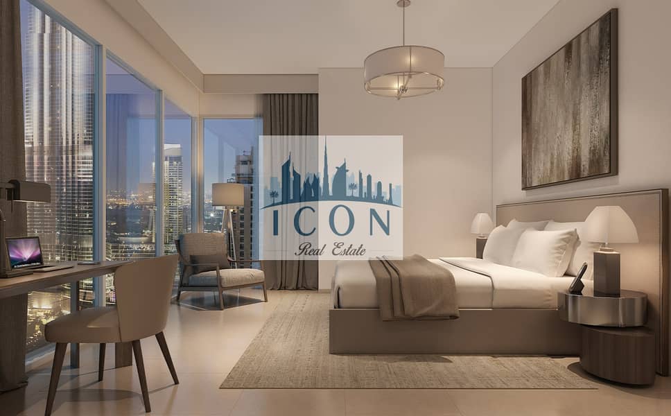 位于迪拜市中心，歌剧院区，第一幕塔楼｜第二幕塔楼 2 卧室的公寓 2600000 AED - 6433729
