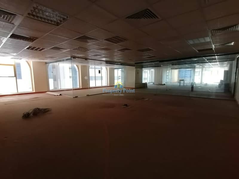 326 SQM Office Space for RENT | Spacious Layout | Sizeable Office Partitions | Corniche Road