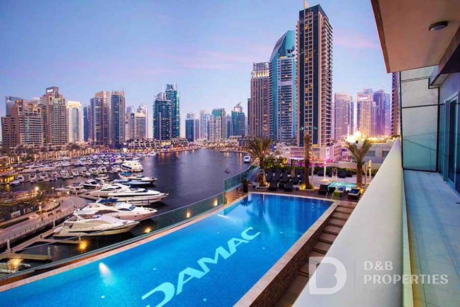 位于迪拜码头，达马克塔楼 2 卧室的公寓 3000000 AED - 6435691