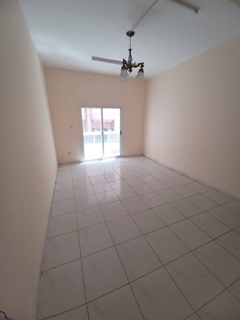 Apartment large area living room with balcony for rent in Ajman King Faisal with two months free