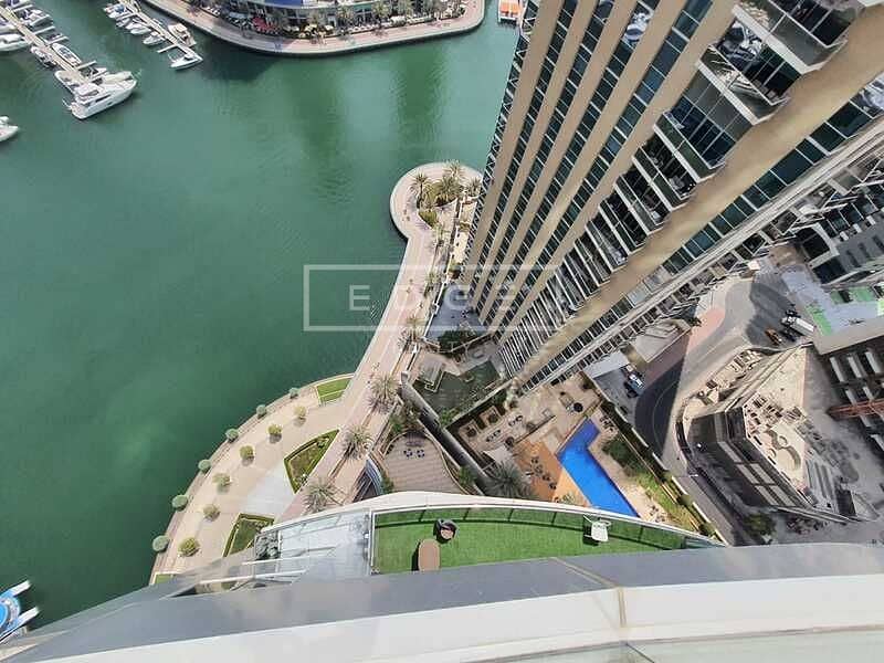 位于迪拜码头，滨海阳台公寓大楼 3 卧室的公寓 195000 AED - 6352069