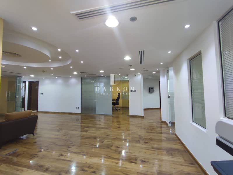 Fully Fitted and Partition Office | Rented | 3 Parking | High Floor | Aspect Tower