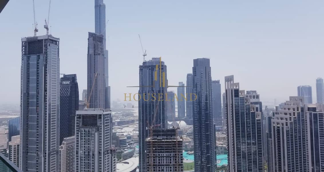 Burj Khalifah View I High Floor I Furnished I