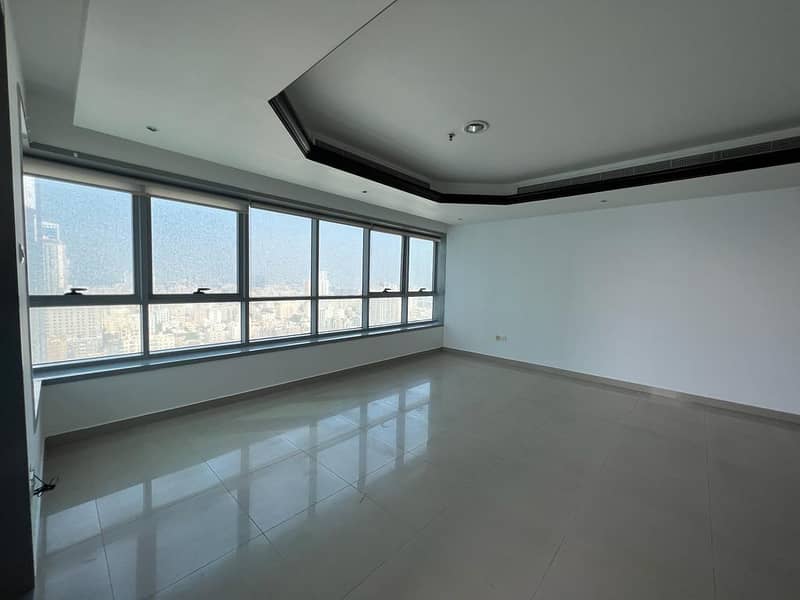 Amazing 2bedroom Hall || with fully sea view+ City View  Available for rent In Ajman Corniche tower