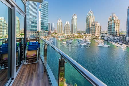 1 Bedroom Apartment for Sale in Dubai Marina, Dubai - Spacious 1 BR | Full Marina View | Upgraded