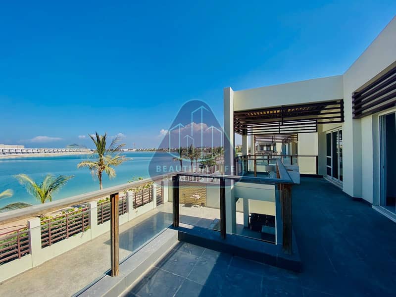Beachfront  | 5 BR | Luxurius | Furnished | Dewa / Wifi