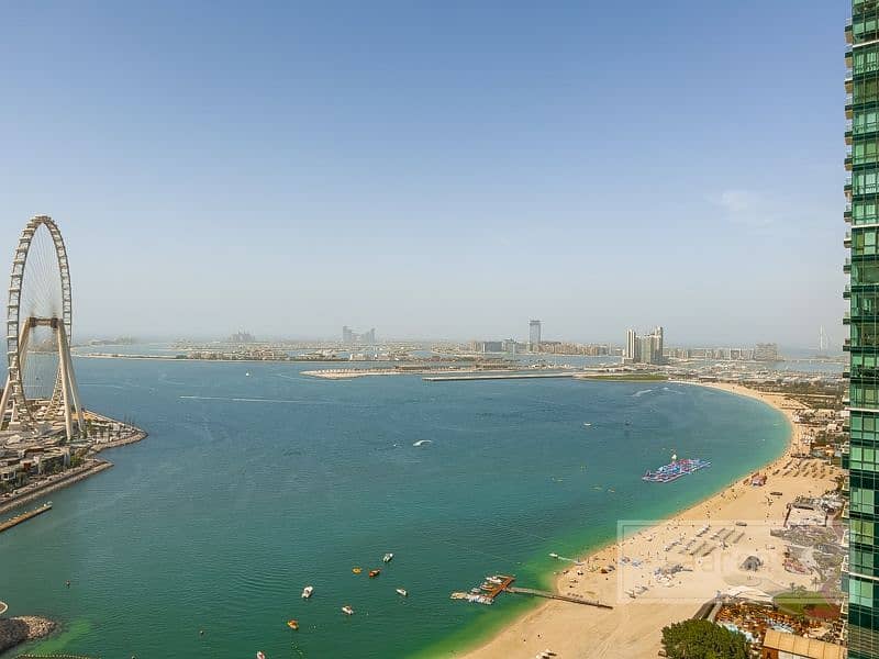 Sea and Ain Dubai View| Luxurious Unit| High Floor