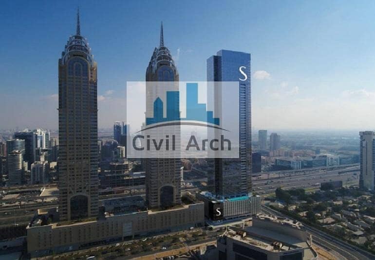 位于迪拜互联网城，S大厦 4 卧室的顶楼公寓 15700000 AED - 6424895