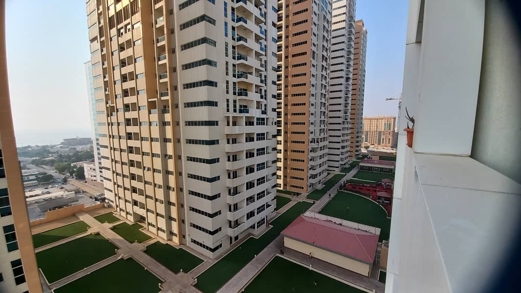 Partial Sea View Bigger Size One Bedroom Available For Rent In Ajman One Towers