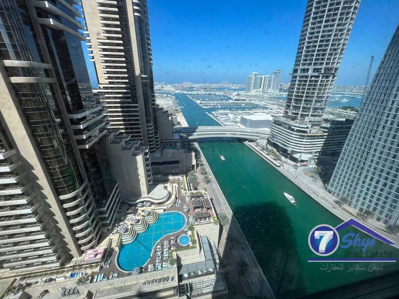 位于迪拜码头，蓝色鸢尾大厦 2 卧室的公寓 2140000 AED - 6442792