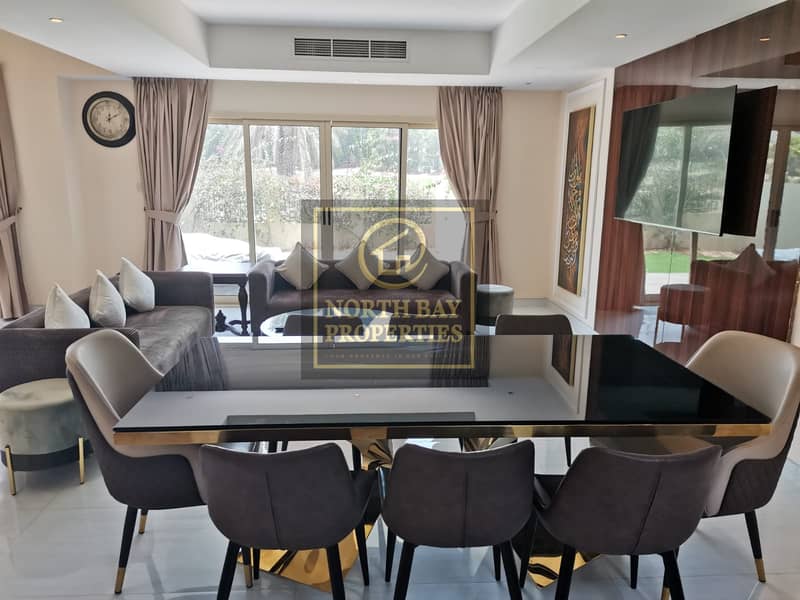 Upgraded 4BR+ Maids| Furnished| Premium Lifestyle
