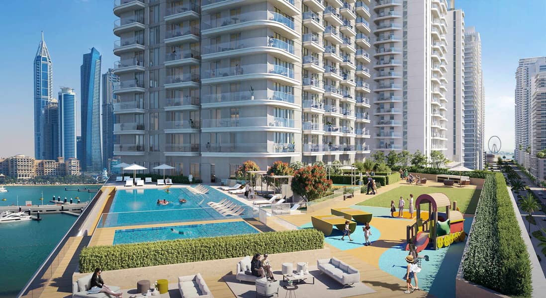 位于迪拜港，艾玛尔海滨社区，Address海滩之门公寓小区 4 卧室的公寓 18000000 AED - 6445432
