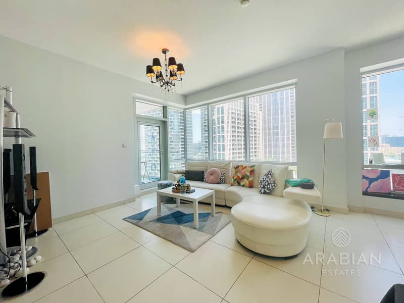 Tenanted | Great Layout | Partial Burj ViewI 2BR