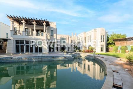 7 Bedroom Villa for Sale in Emirates Hills, Dubai - Golf Course View |Large Pool |Middle Eastern Style