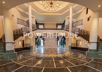 7 Bedroom Villa for Sale in Emirates Hills, Dubai - Golf Course View |Large Pool |Middle Eastern Style