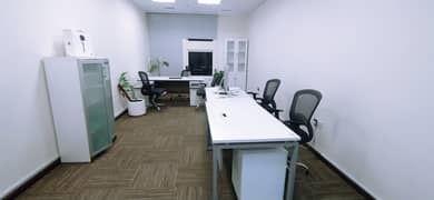 FULLY FURNISHED & SERVICED EXECUTIVE OFFICE WITH EJARI &, FREE DEWA, FREE INTERNET, FREE CHILLER