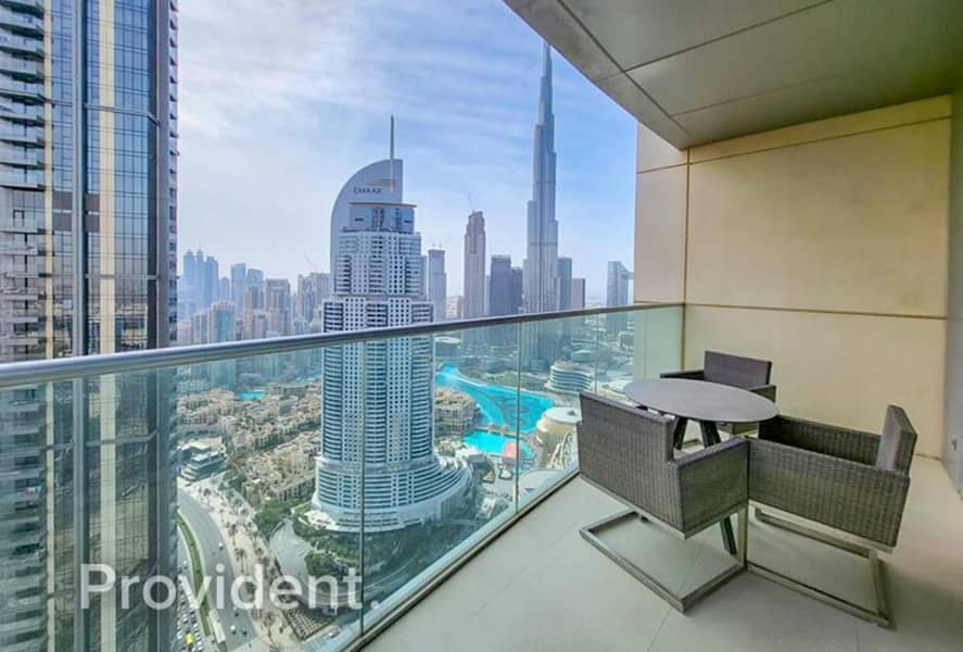 Luxury Full Burj Khalifa View | Serviced Apartment