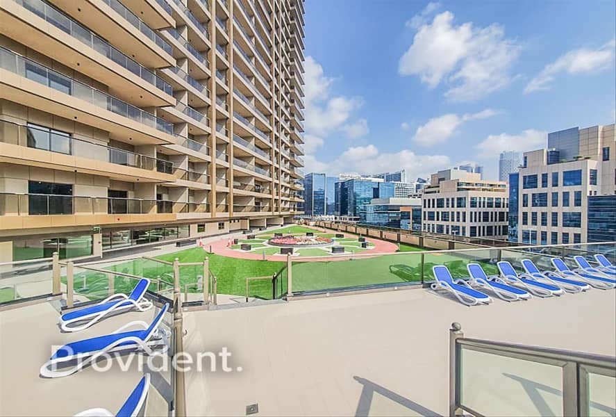 Partial Fountain and Downtown View | Limited Units