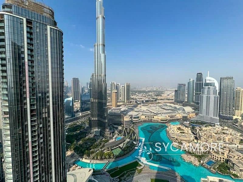 Luxury Mid-Unit PH with Burj and Fountain View